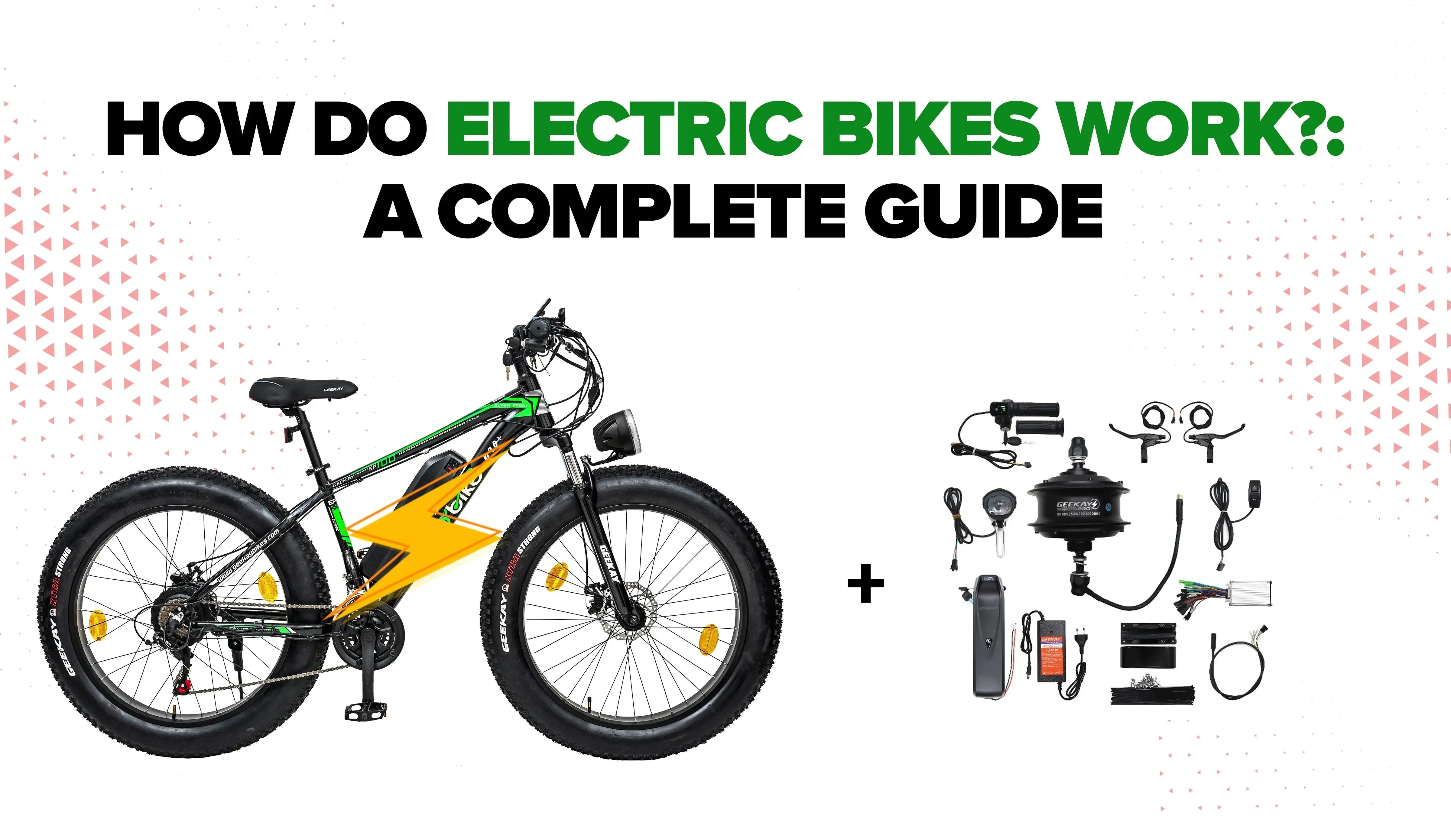 How do electric bikes work?
