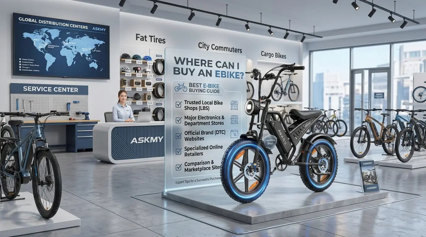 Where Can I Buy an Ebike？ ASKMY E-bike