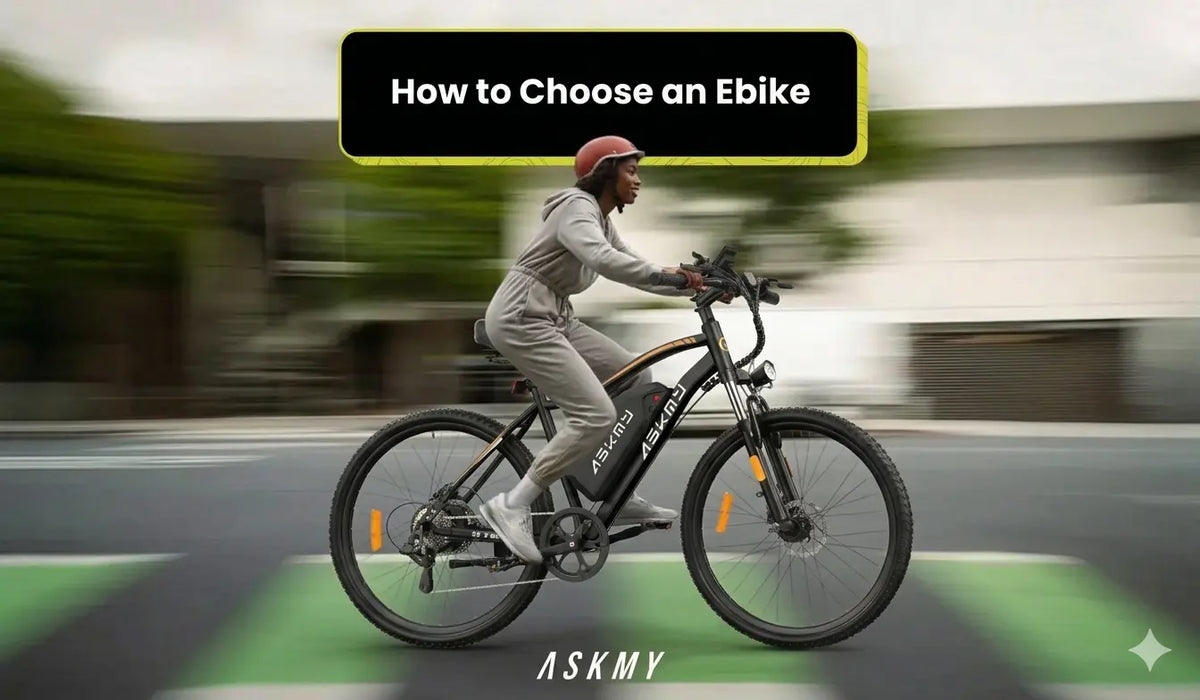 How to choose an electric bike? ASKMY E-bike