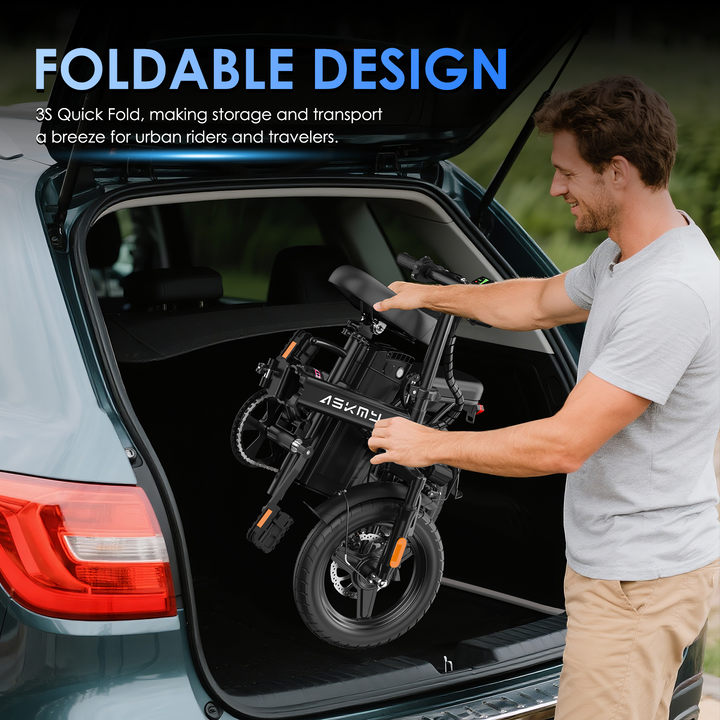ASKMY E14 PRO E-Bike Foldable （48V 1000W）