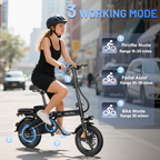 ASKMY E14 Electric Bicycles Foldable （48V 800W）
