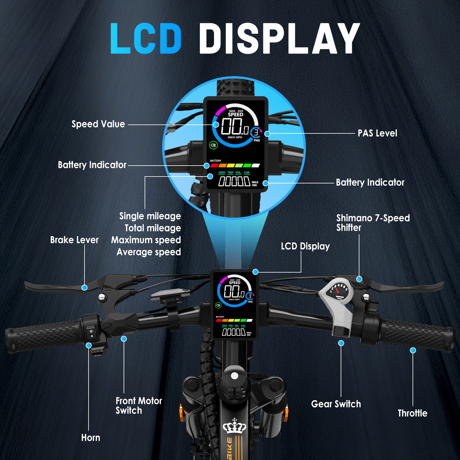 ASKMY E26 Electric Road Bike （36V 750W）