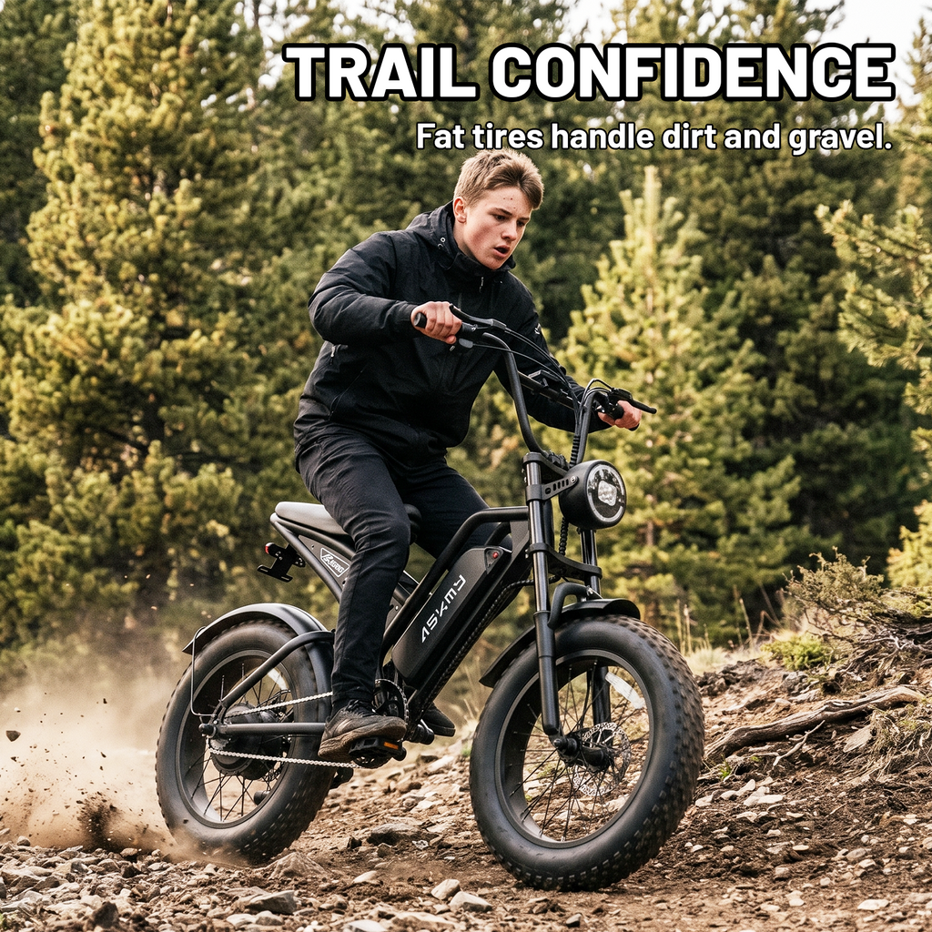 ASKMY E200 E-bike (48V 1000W)