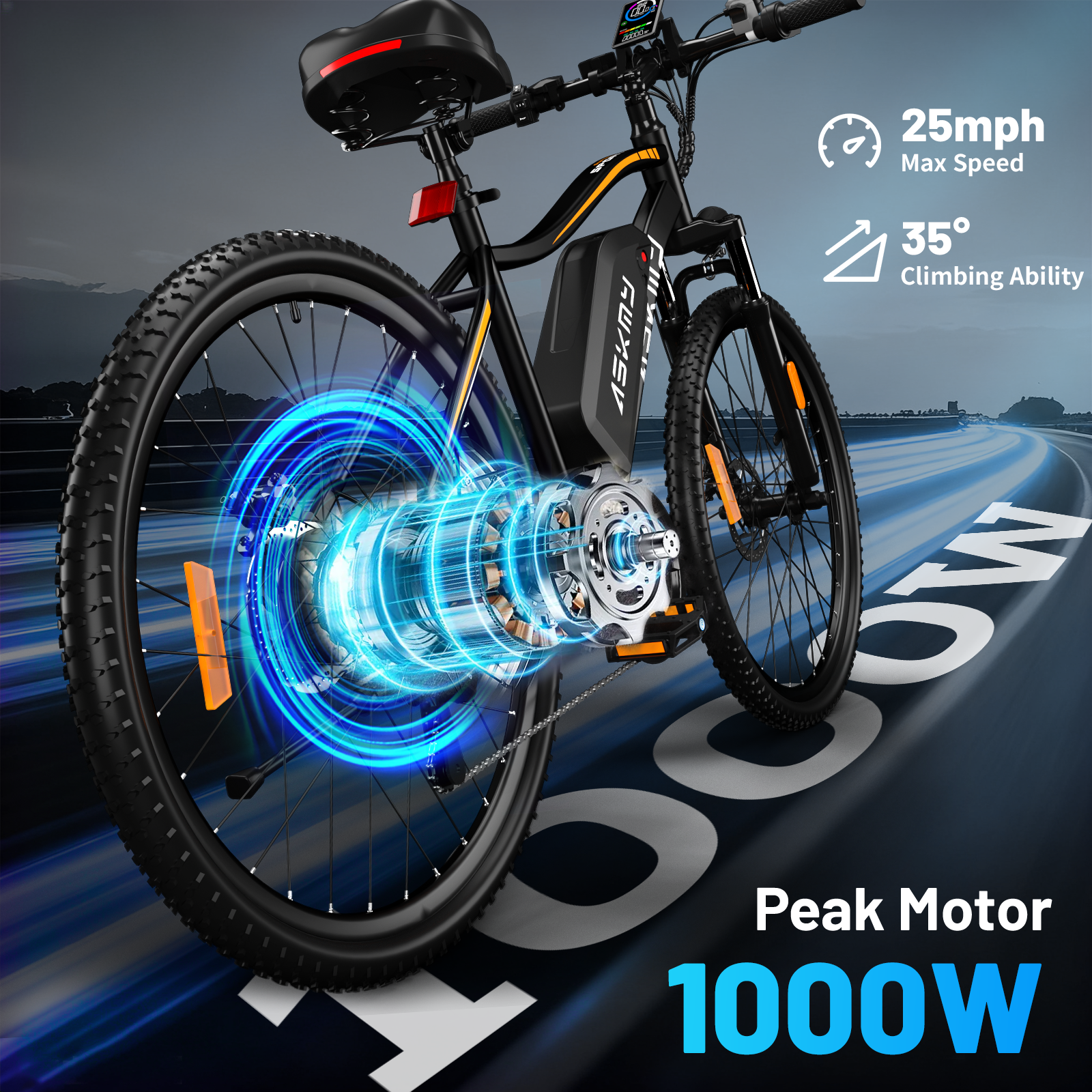 ASKMY E26 Electric Road Bike （36V 750W）