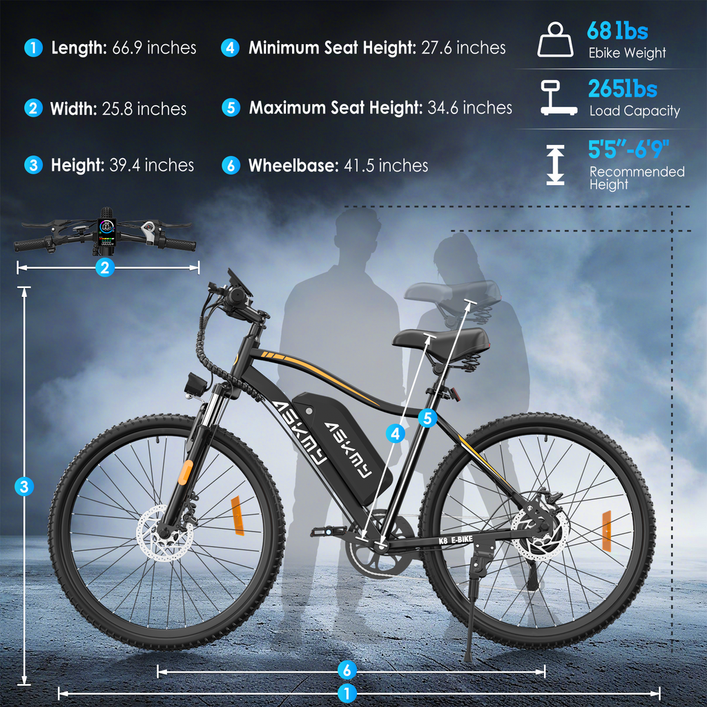 ASKMY E26 Electric Road Bike （36V 750W）