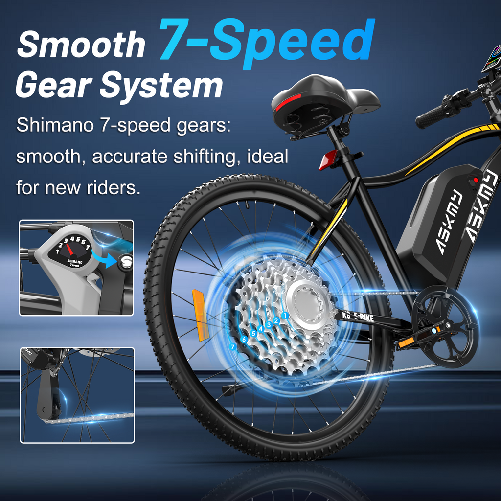 ASKMY E26 Electric Road Bike （36V 750W）