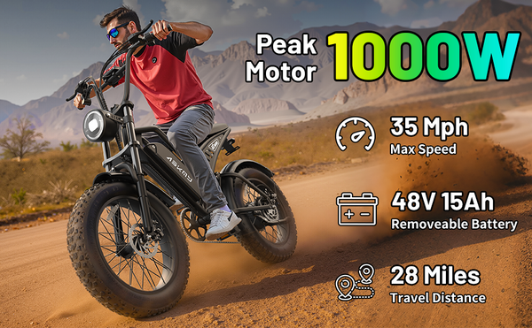 ASKMY E500 E-bike （48V 1000W） Alt