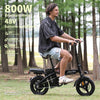 E14 48V Folding E-Bike: 800W Peak Motor, 14