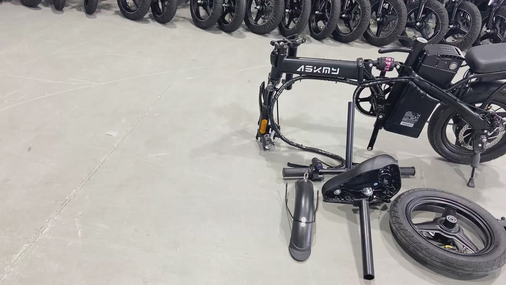 ASKMY E14 PRO E-Bike Foldable （48V 1000W）