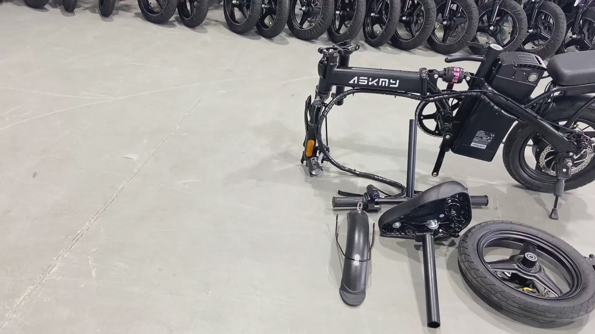 ASKMY E14 PRO E-Bike Foldable （48V 1000W）